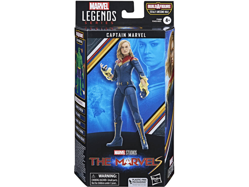 Marvel Legends Series The Marvels Captain Marvel Figure Hasbro F3680