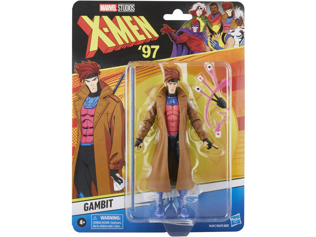 Marvel Legends Series X-Men 97 Figura Gambit Hasbro F6547