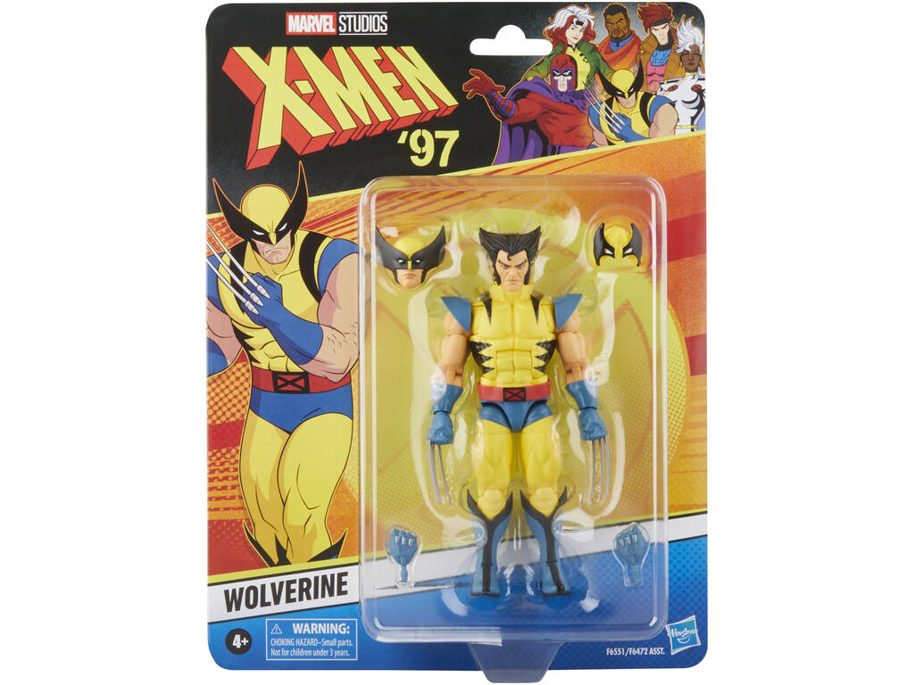 Marvel Legends Series X-Men 97 Wolverine Figura Hasbro F6551