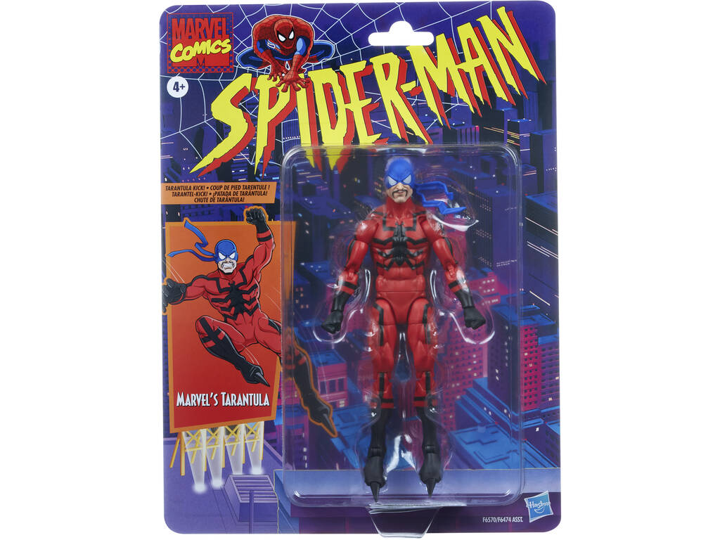 Marvel Legends Series Spiderman Figura Tarántula Hasbro F6570