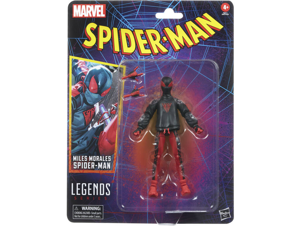 Marvel Legends Series Spiderman Figura Spiderman Miles Morales Hasbro F6571