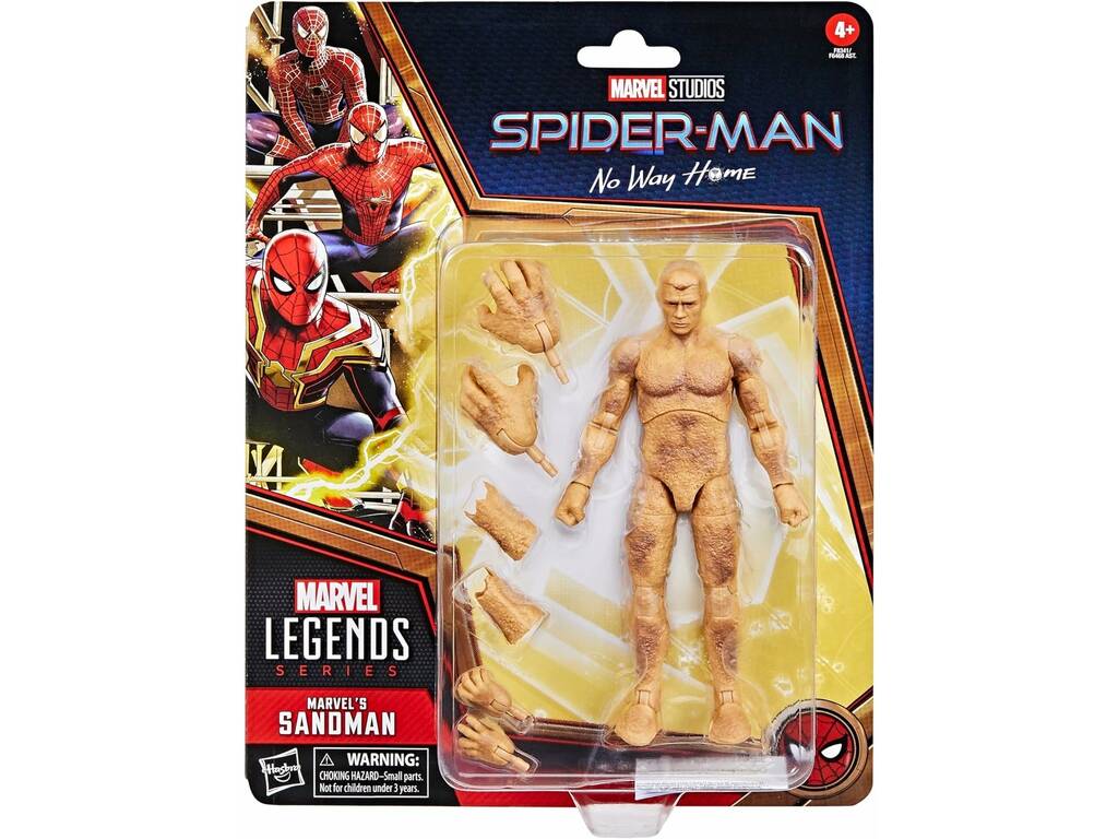 Marvel Legends Series Spiderman No Way Home Marvel's Sandman Figure Hasbro F8341