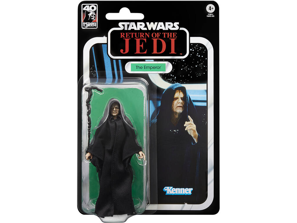 Star Wars Il Ritorno Del Jedi Figura L'Imperatore Palpatine Hasbro F7081