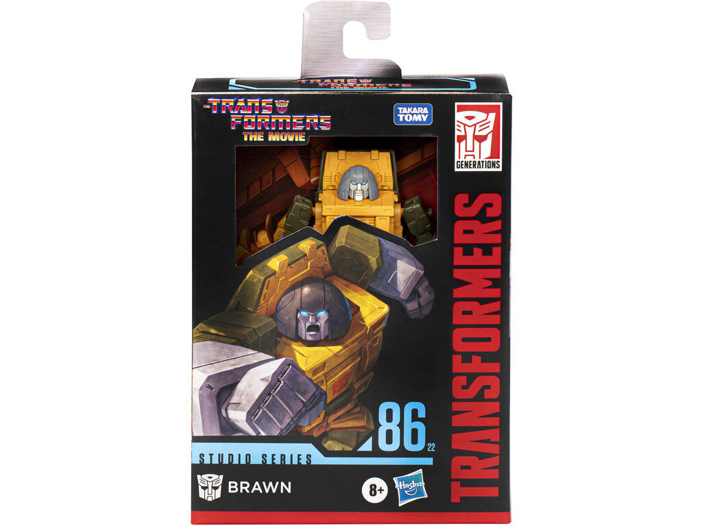 Transformers The Movie Figura Deluxe Brawn Hasbro F7236