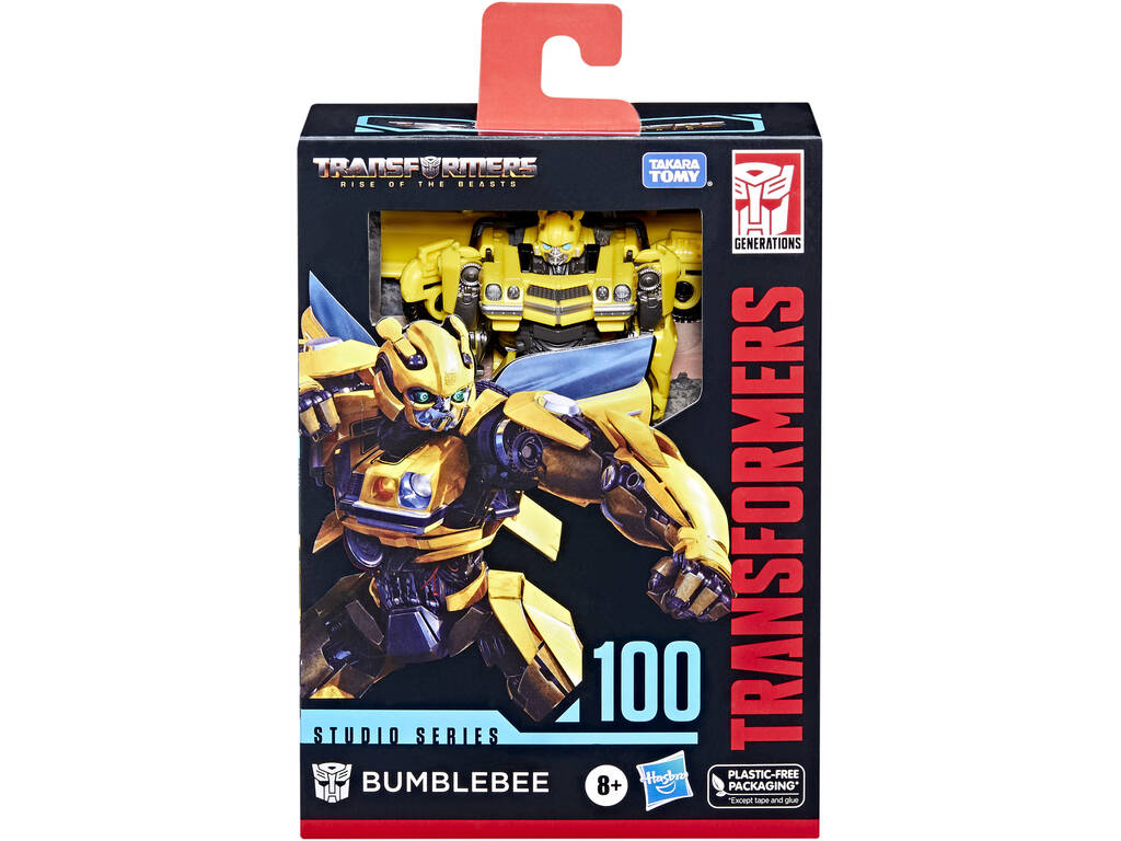 Transformers Rise Of The Beasts Figura Deluxe Bumblebee Hasbro F7237