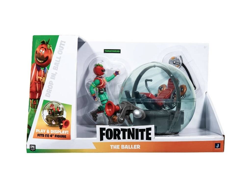 Fortnite Veicolo The Baller e Figura Tomatohead Toy Partner FNT1326