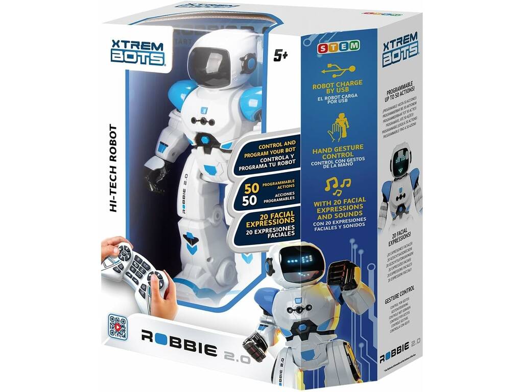 Robô Robbie 2.0 World Brands XT3803295