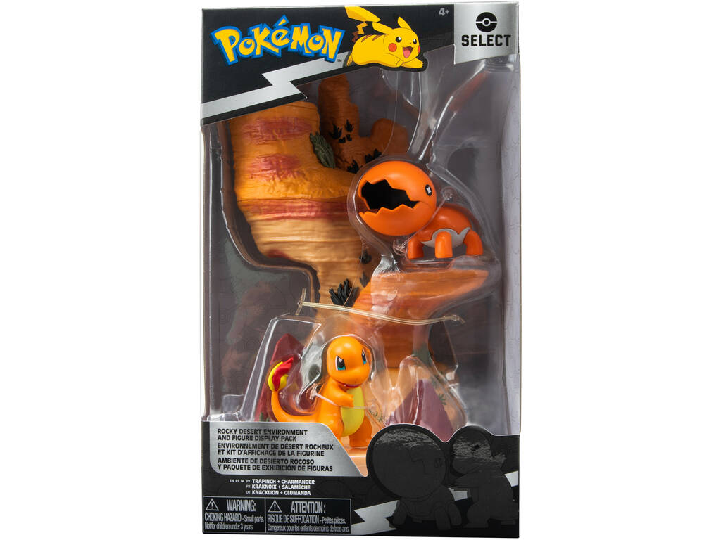 Pokémon Select Mini Mundos con 2 Figuras Bizak 63222766