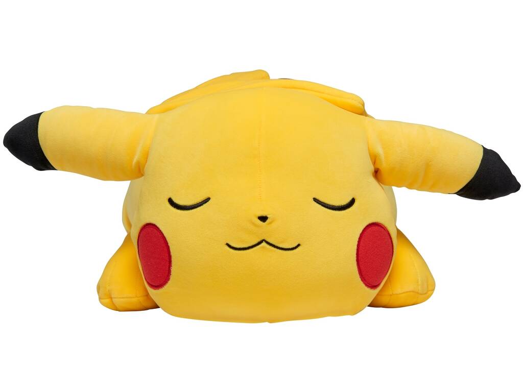 Pokémon Peluche Pikachu Dormilón 46 cm. Bizak 63220074