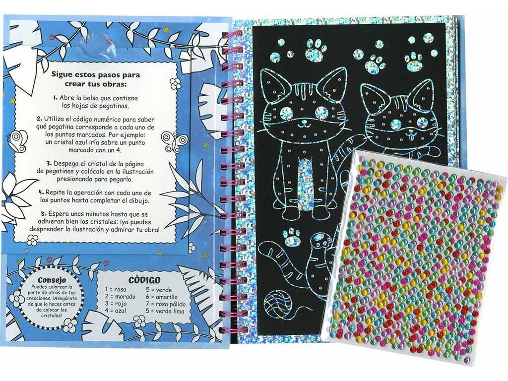 Livro Cor e Cristal Filhotes de Animais Susaeta S3568001