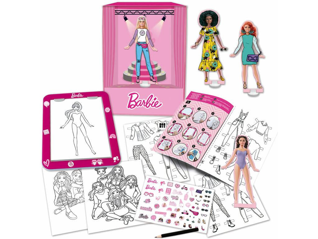 Table lumineuse Barbie Educa 19825