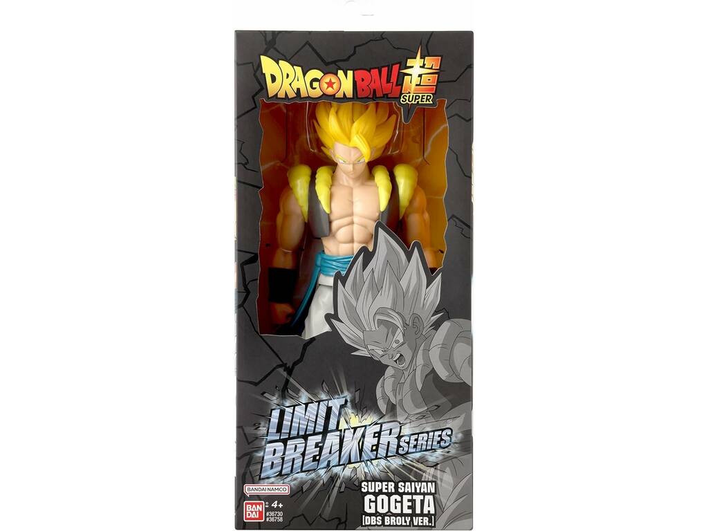 Dragon Ball Super Limit Breaker Series Figura Super Saiyan Gogeta Bandai 36758