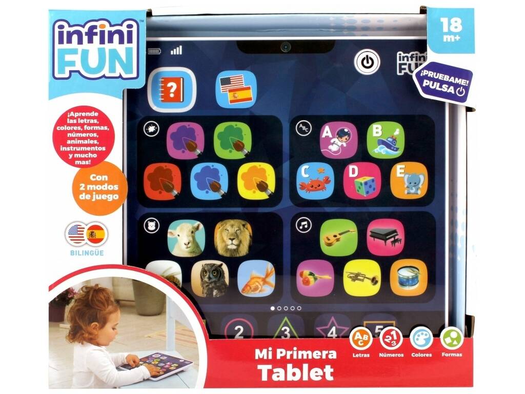 Mi Primera Tablet InfiniFun Cefa Toys 973