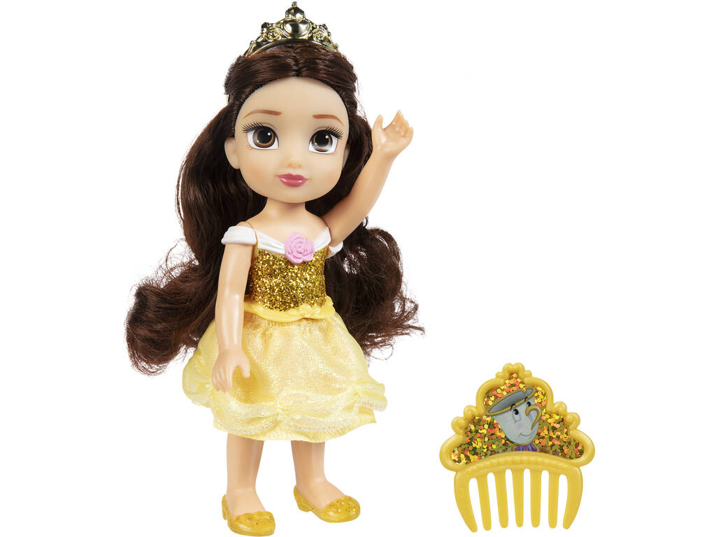 Disney-Prinzessinnen-Puppe 15 CM. mit Kamm Jakks 218624
