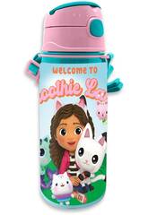 Gabby Dollhouse Kids Bouteille en aluminium de 600 ml avec poigne GD00010