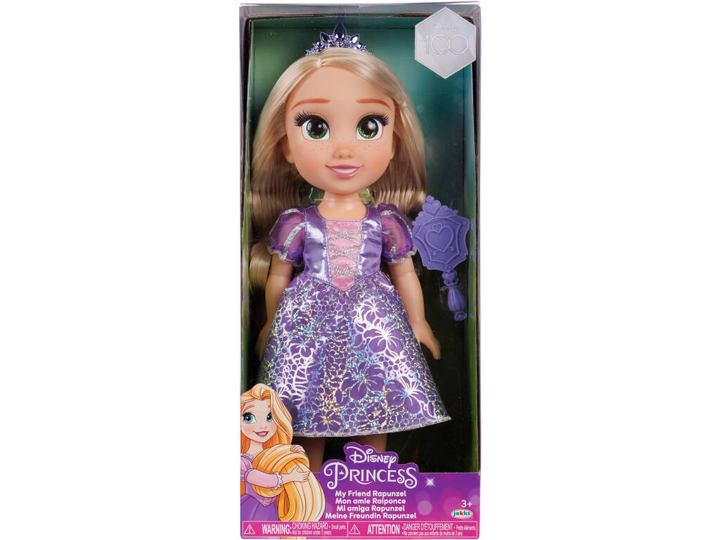 Princesas Disney Boneca Rapunzel 35 cm. Jakks 230154