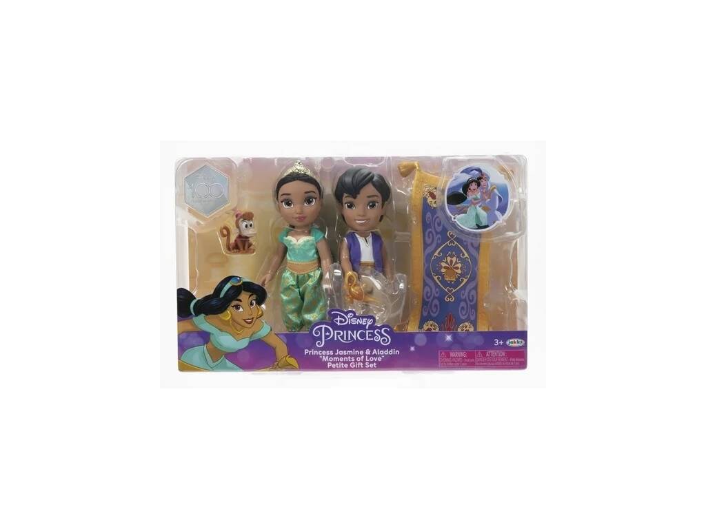 Princesas Disney Playset Aladdín e Jasmine Jakks 228004