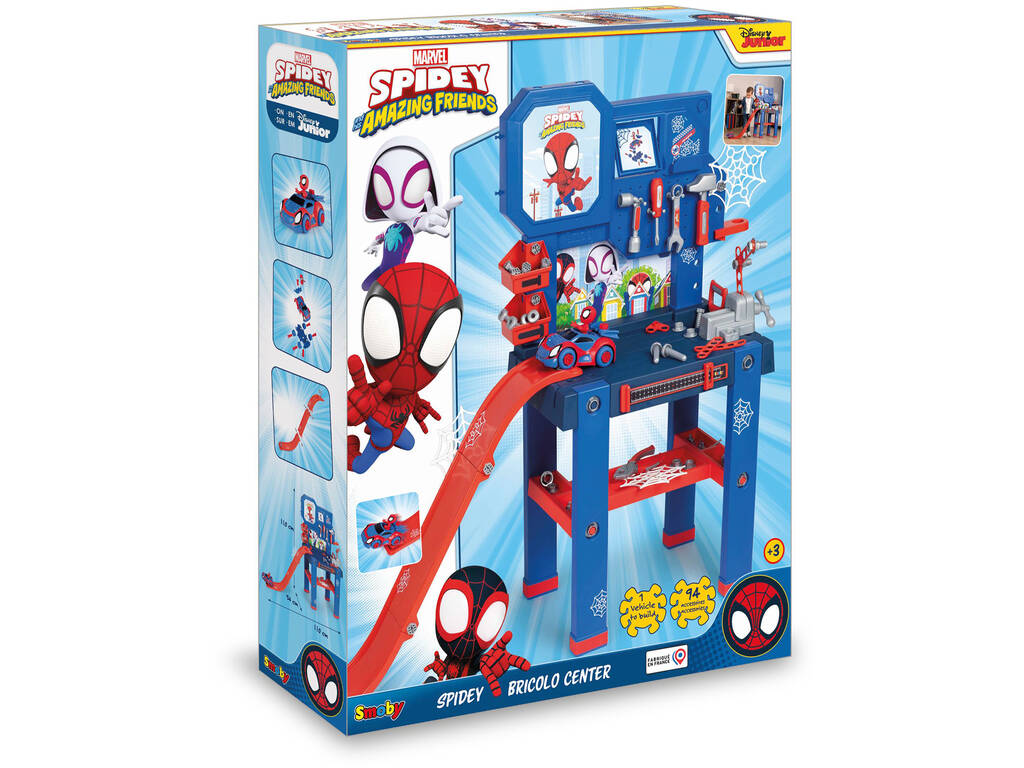 Marvel Spidey And His Amazing Friends Bricolo Center Smoby 7600360729