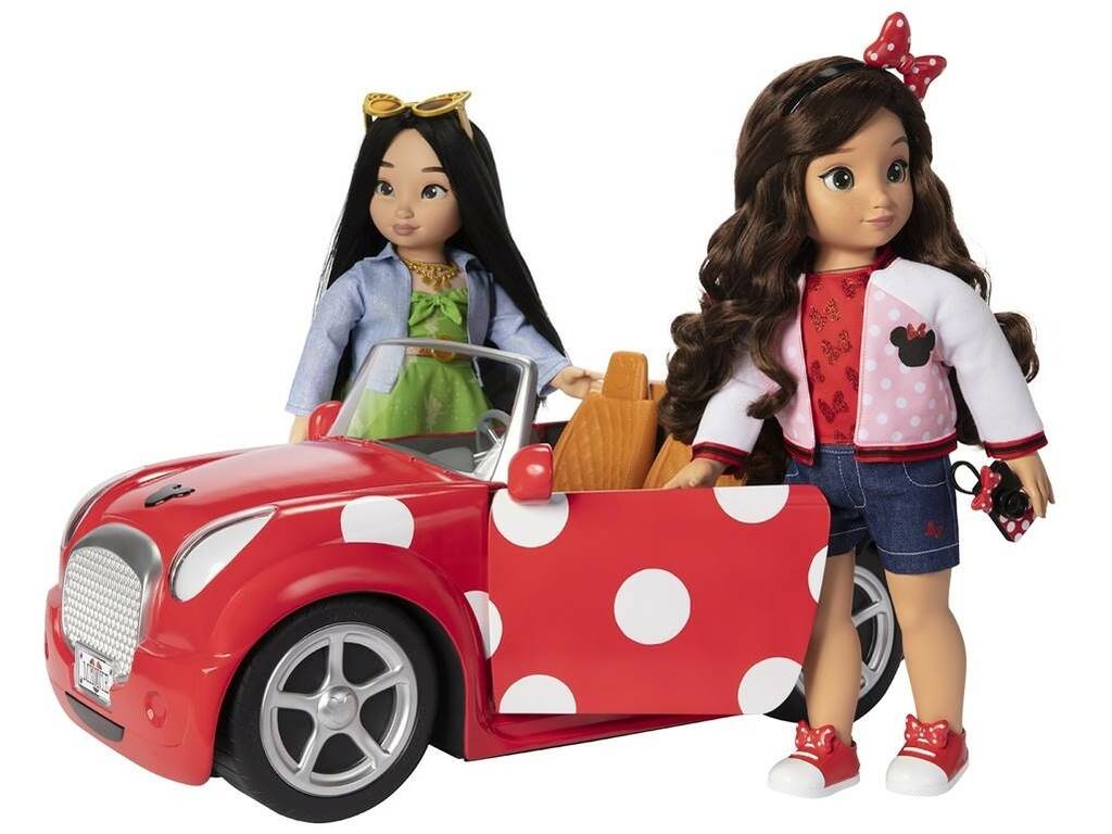 Disney Ily 4Ever Auto ispirato a Minnie Mouse per bambola 45 cm. Jakks 221234