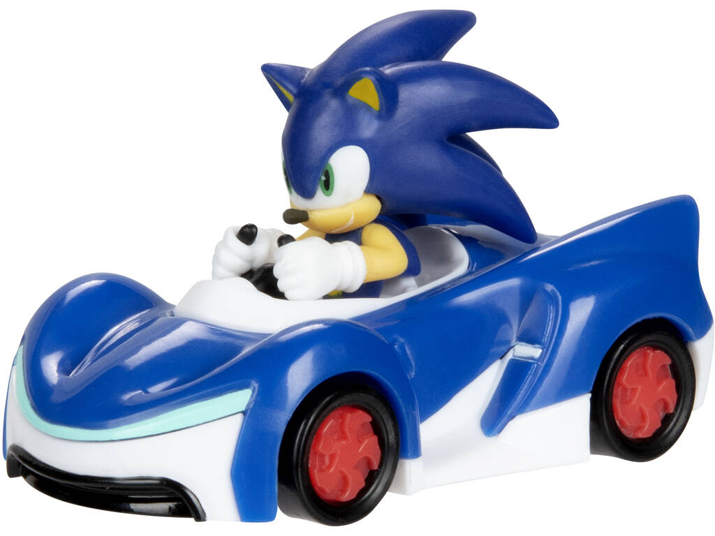 Sonic Team Racing Pack de 3 Coches Jakks 414914