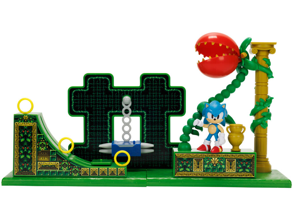 Sonic Spielset mit Figur 6 cm Jakks 418874
