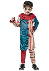 Dunkler Clown-Kostm fr Kinder, Gre XL