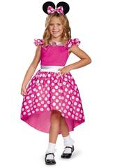 Disfraz Niña Disney Minnie Rosa Classic 3-4 Años Liragram 129449M-EU