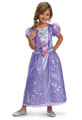 Costume bambina Disney 100 Anniversario Raperonzolo Classico 7-8 Anni Liragram 156049K-UK