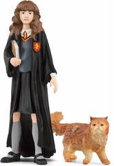 Harry Potter Figura Hermione Granger y Crookshanks Schleich 42635