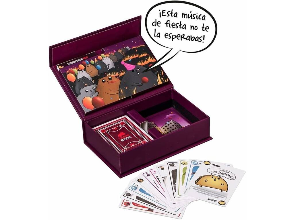 Exploding Kittens jogo de tabuleiro