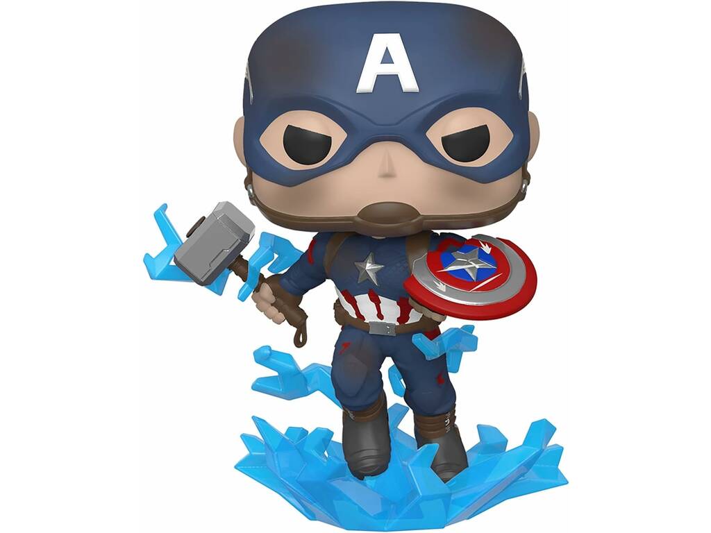 Funko Pop Marvel Avengers Endgame Capitán América con Mjolnir Funko 45137