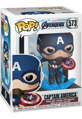 Funko Pop Marvel Avengers Endgame Capitão América com Mjolnir Funko 45137