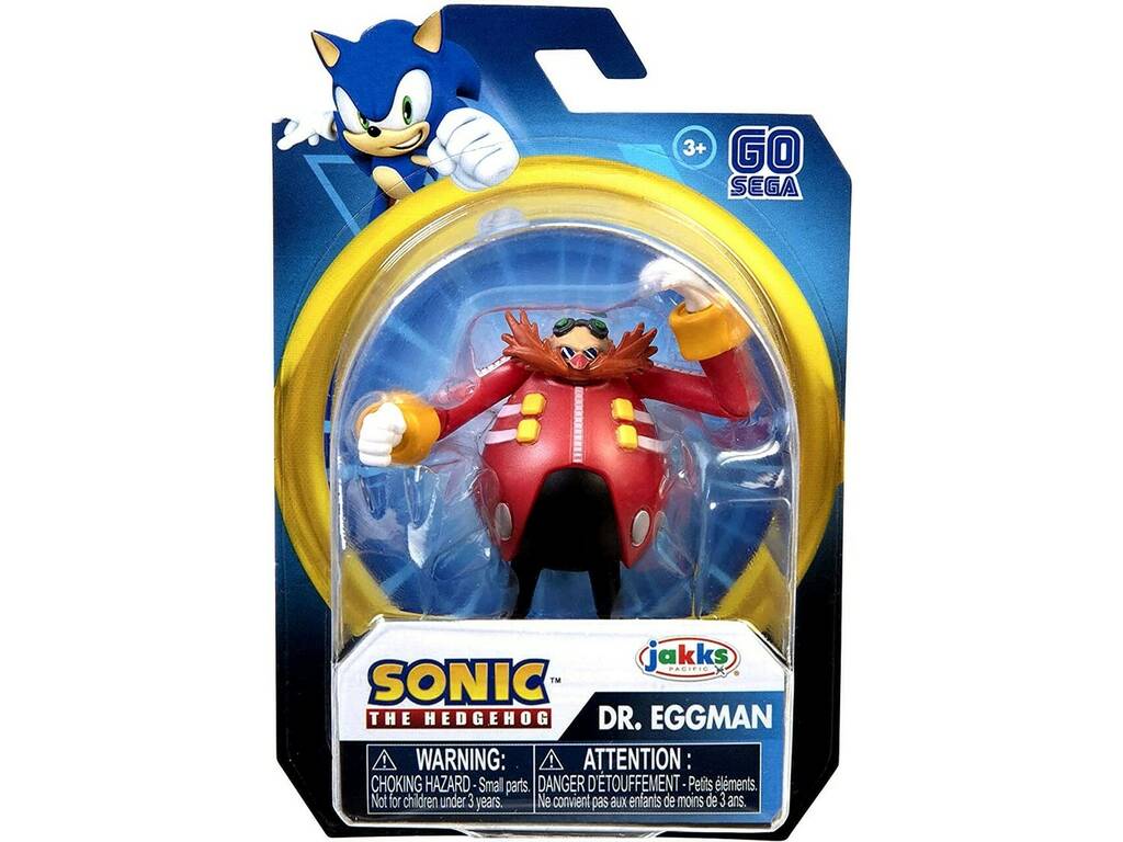 Sonic Figurine Articulée 7 Cm Jakks 419024-8-GEN