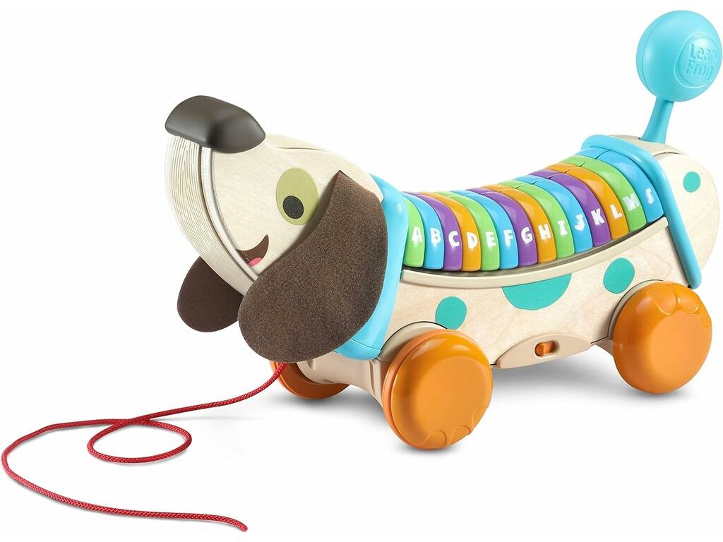 Eco Perrito Infantil De Madera Descubre Letras y Canciones de Vtech 615222