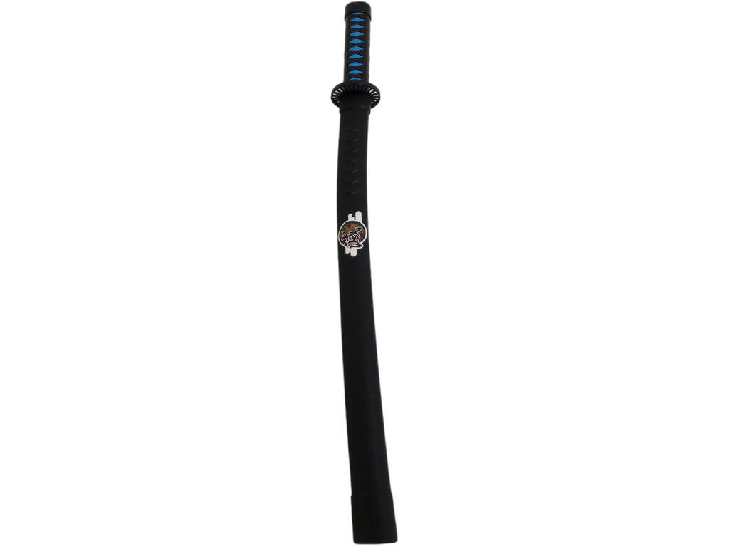 Épée Ninja de 68 cm avec lame bleue