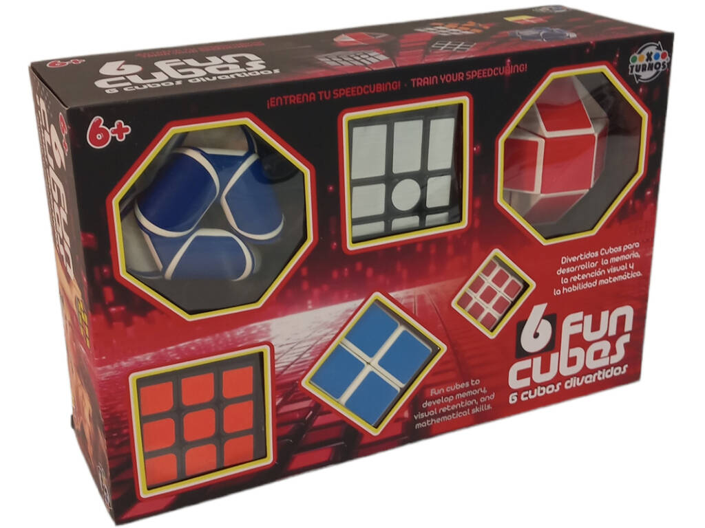 Pack di 6 cubi magici