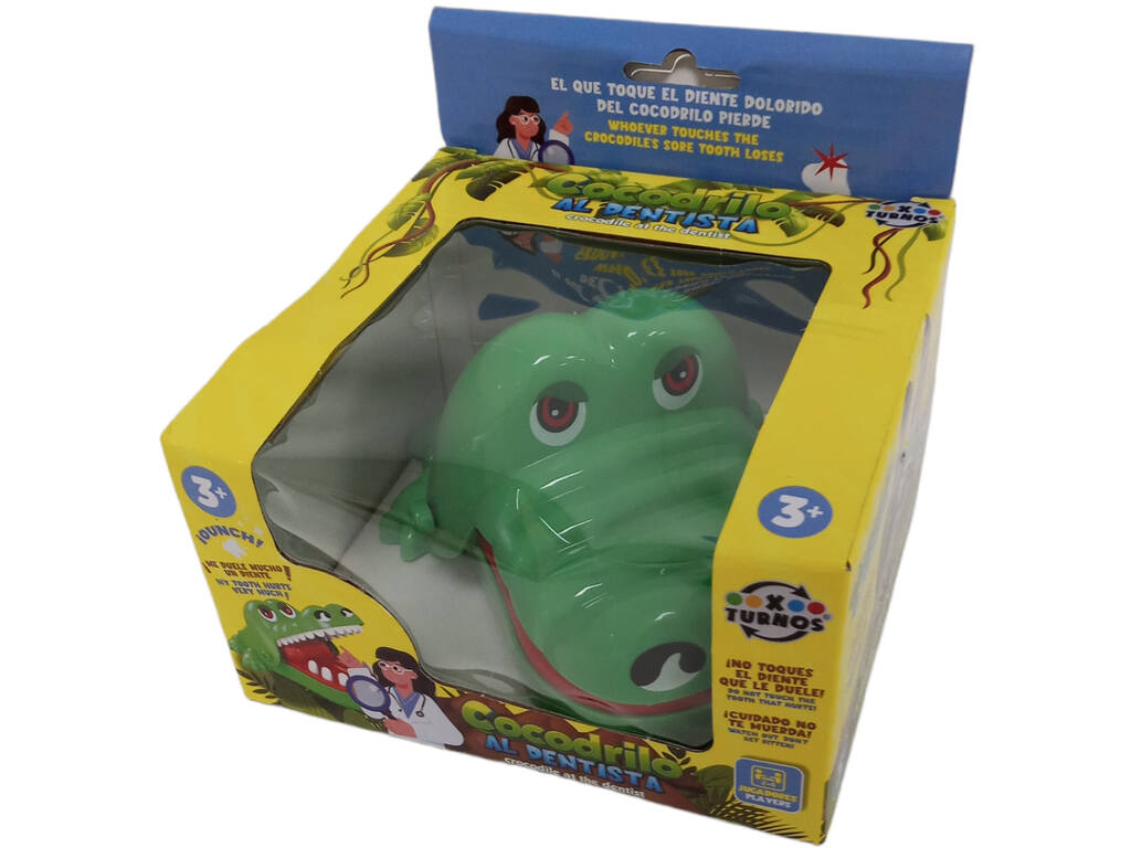 Jouet de Dentiste en Forme de Dents de Crocodile pour Enfant, Jeux