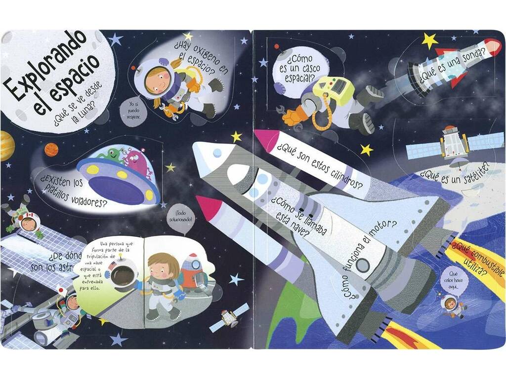Livre Regarde et découvre Questions et réponses L'espace