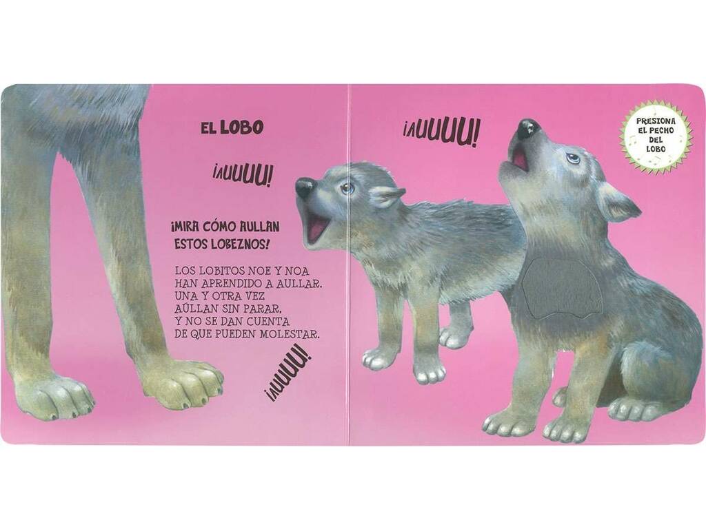 Toca, Siente y Escucha Libro Sonidos de Animales Susaeta S3593003