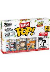 Funko Pop Bitty Toy Story Pack 4 Mini Figuras da Funko 73040