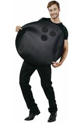 Bowlingkugel-Kostüm für Erwachsene, Größe L