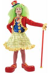 Clown-Kostüm für Mädchen, Größe M