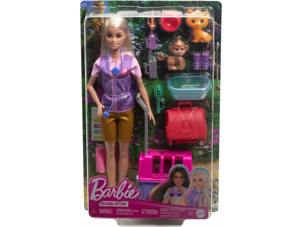 Barbie Tu Podes Ser Resgatadora e Libertadora de Mattel HRG50