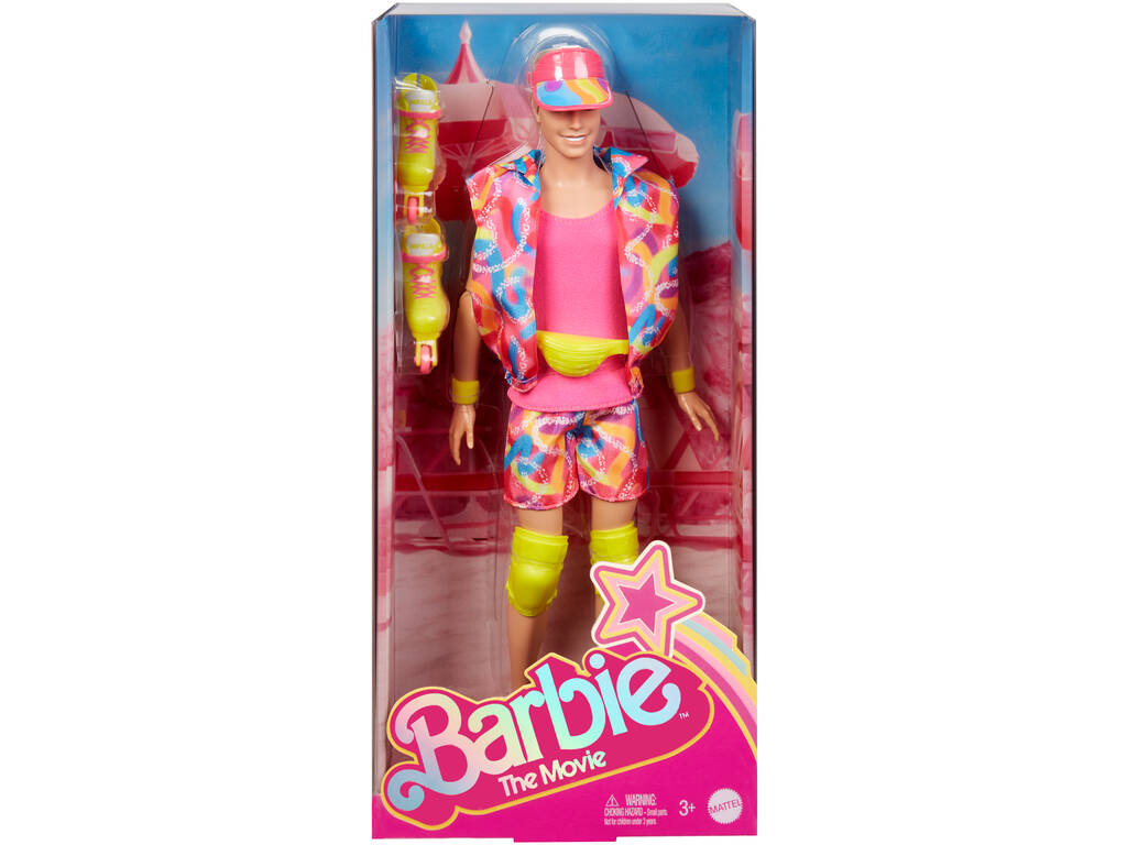 Barbie The Movie Muñeco Ken Patinador Mattel HRF28