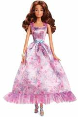 Barbie Signature Birthday Wishes Poupée brune Mattel HRM54