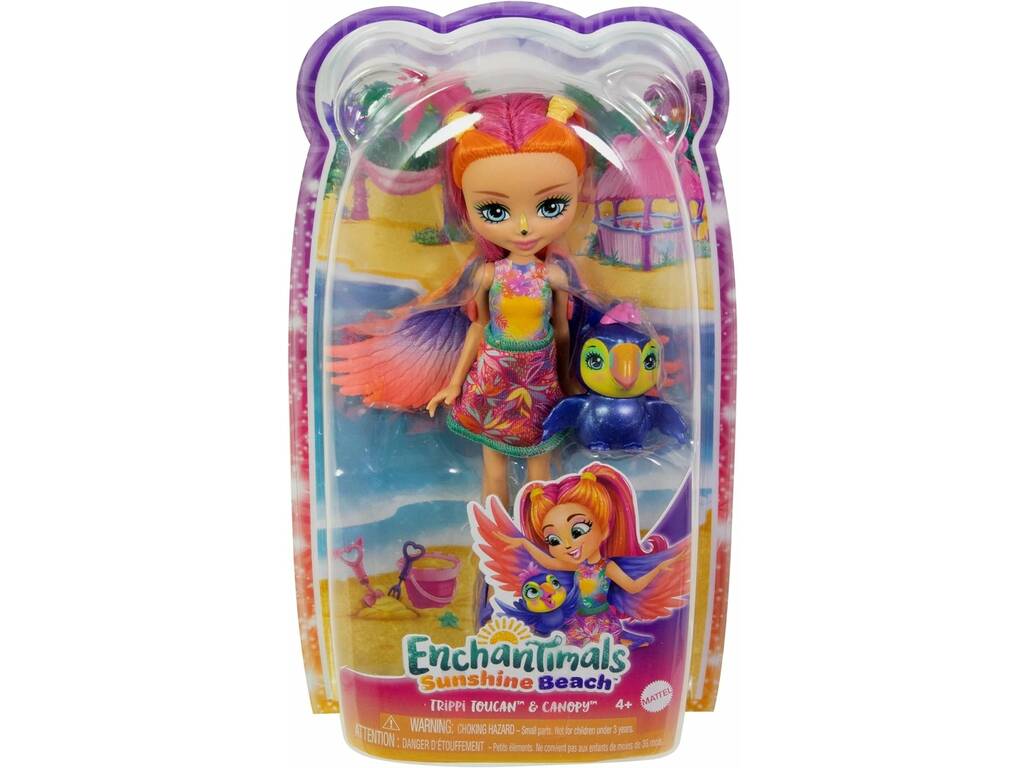 Enchantimals Sunshine Island Mattel Tukan HRX83