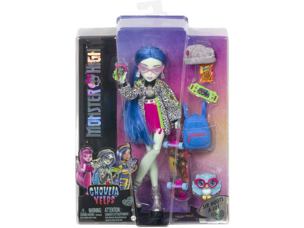 Poupée Monster High Ghoulia Yelps Mattel HHK58