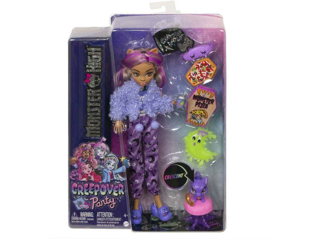 Monster High Fiesta De Pijamas Clawdeen Wolf Mattel HKY67