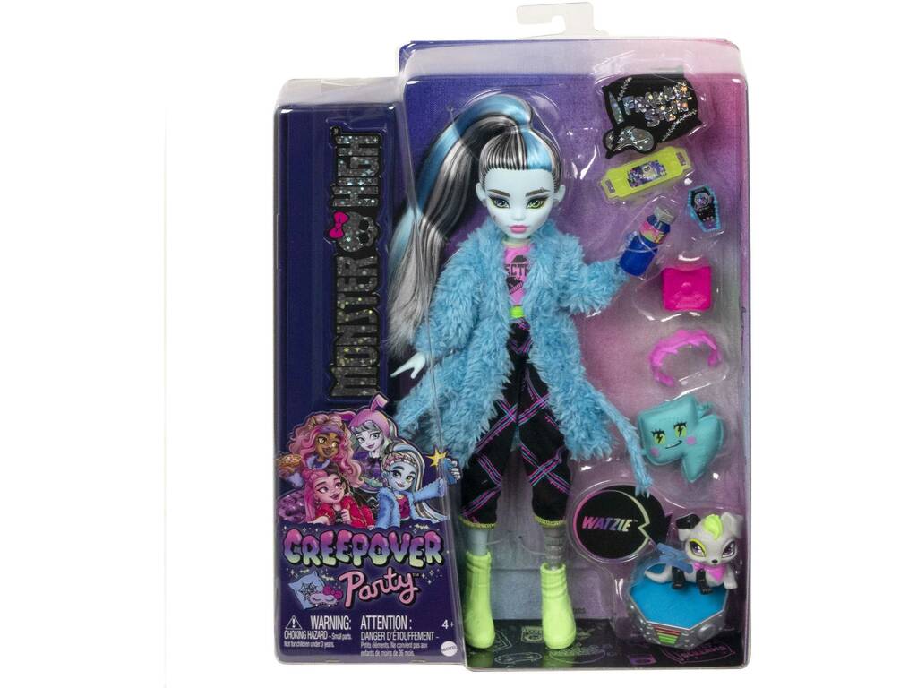 Monster High Frankie Stein Sleepover Mattel HKY68