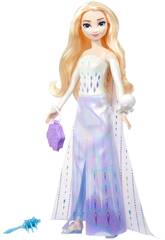 Frozen Bambola Elsa Gira e Rivela Mattel HTG25